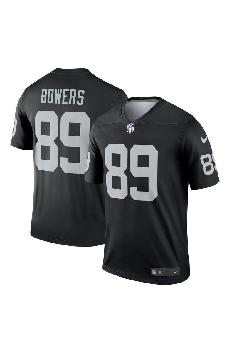 Nike Men's Nike Brock Bowers Black Las Vegas Raiders Legend Player Performance Top, Main, color, Black