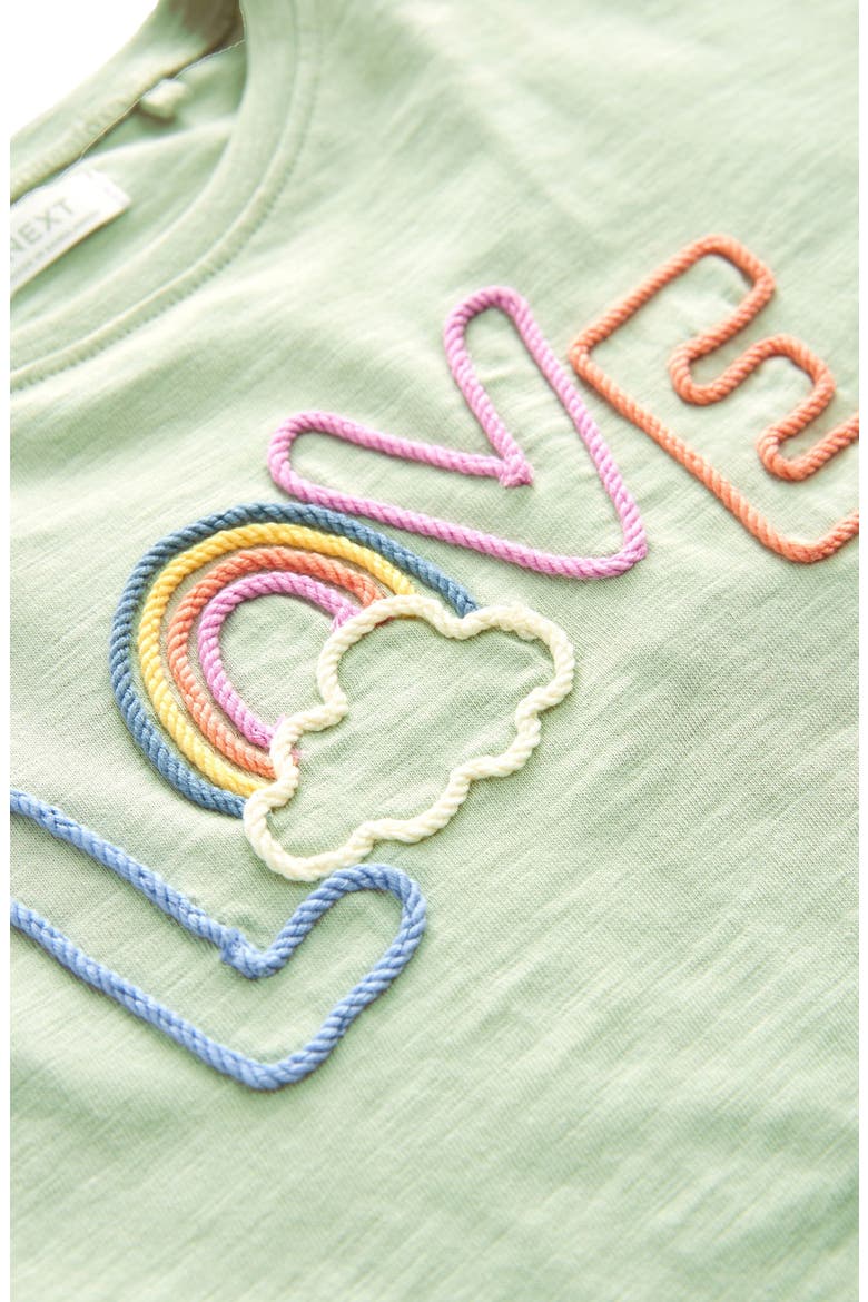 Kids' Love Long Sleeve T-Shirt, Alternate, color, GREEN