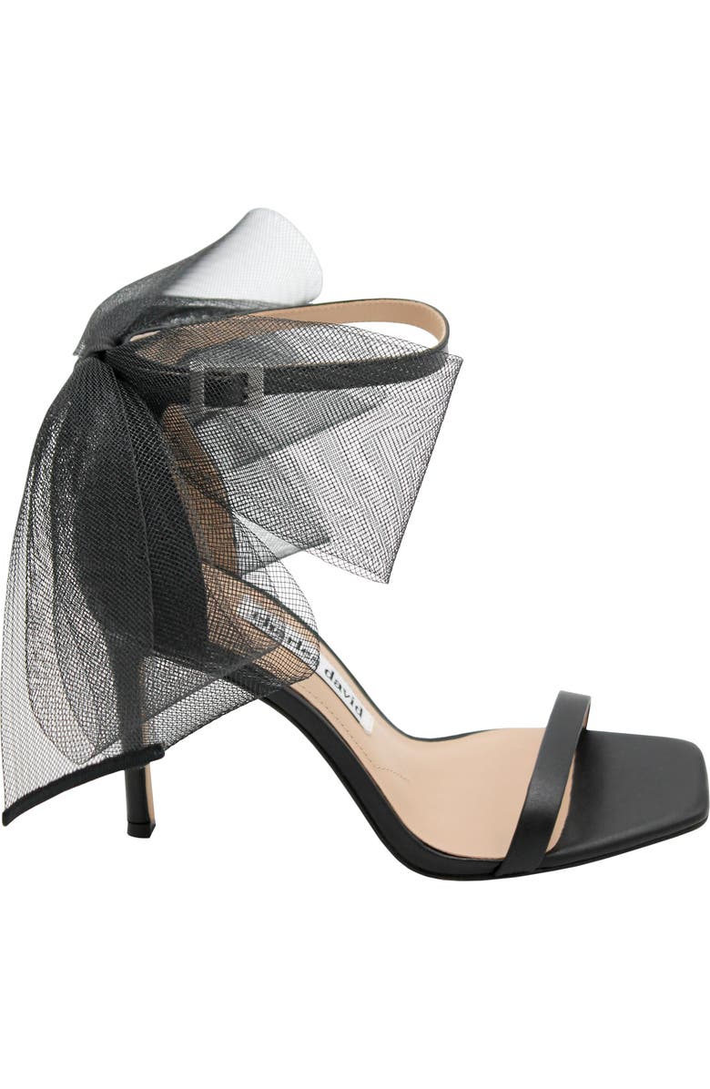 Charles David Emotional Tulle Bow Sandal, Alternate, color,