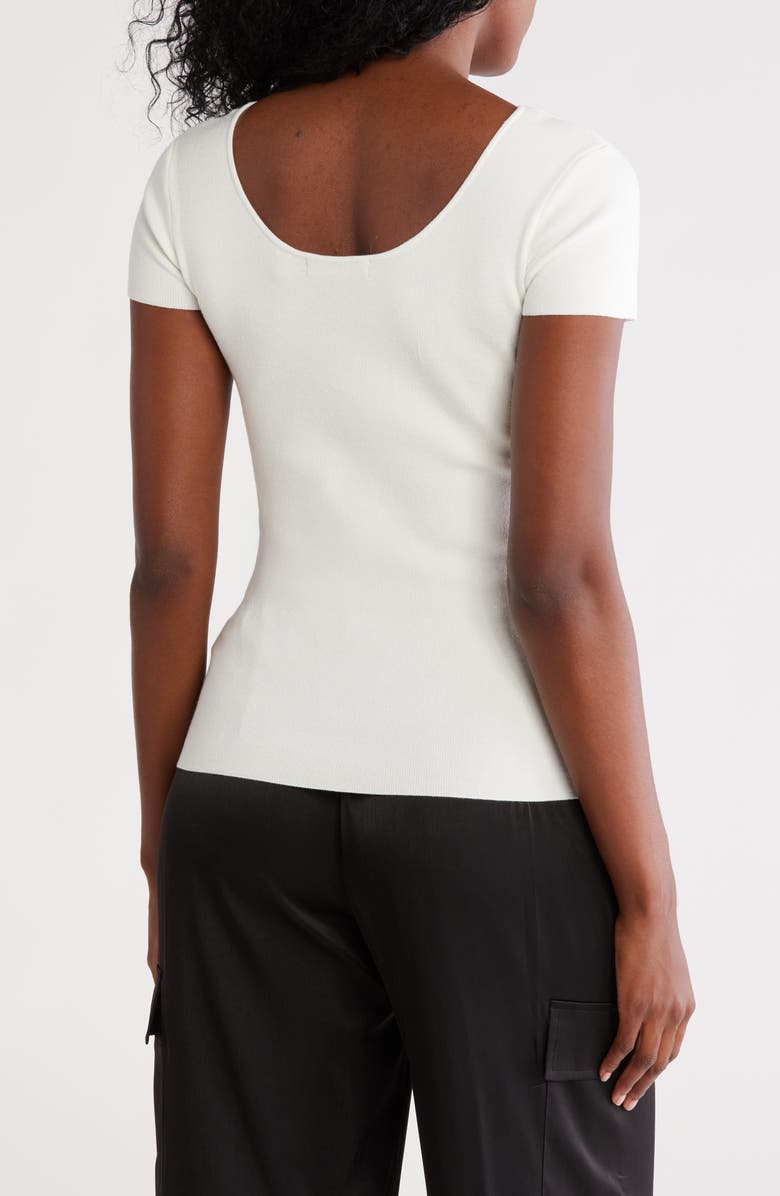 Sweetheart Ribbed T-Shirt