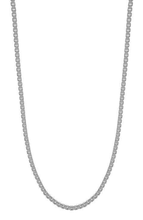 Men's Box Chain Necklace (Nordstrom Exclusive)