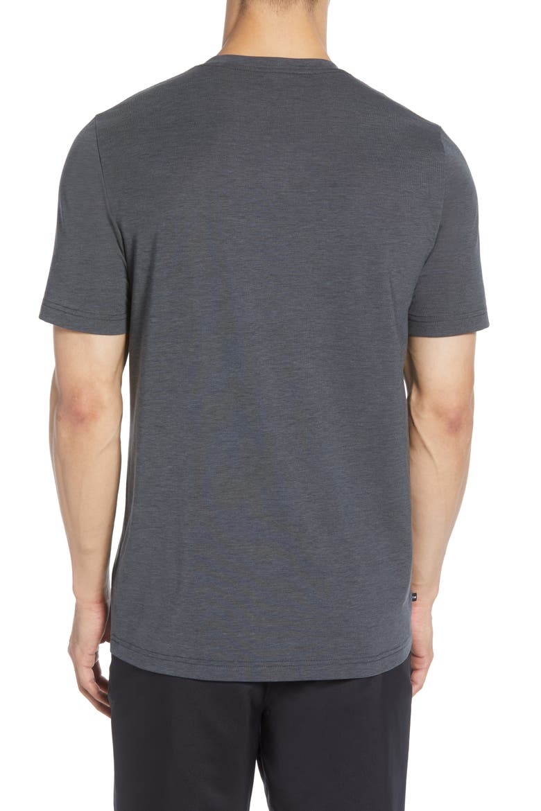 Potholder V-Neck T-Shirt, Alternate, color, HEATHER CHARCOAL