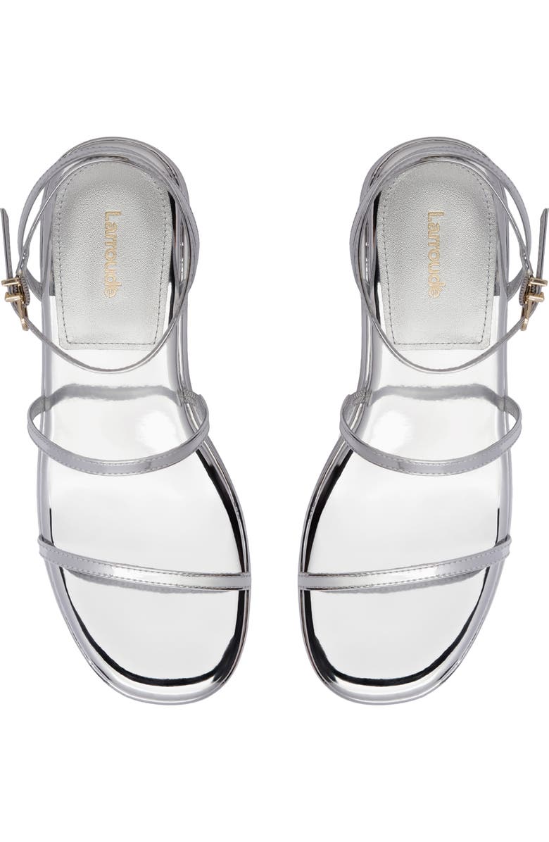 Larroudé Gio Platform Sandal, Alternate, color,