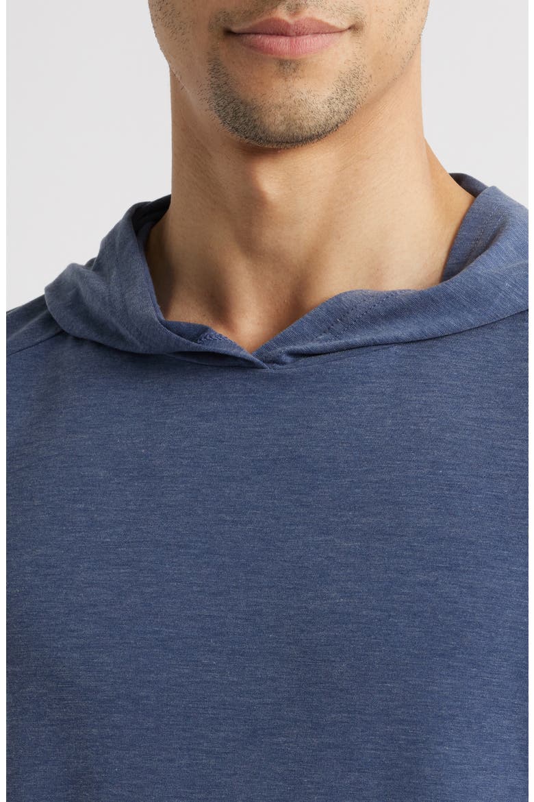 The Seabreeze Performance Pullover Hoodie, Alternate, color, NAVY BLAZER