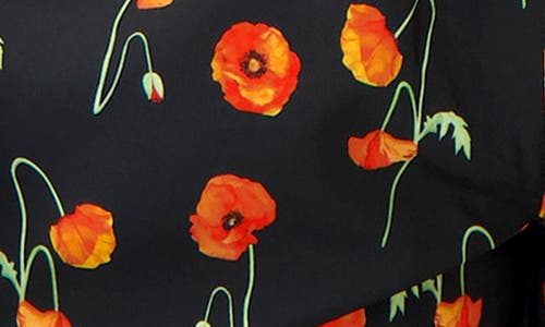Sunset X Vine Floral Swim Trunks