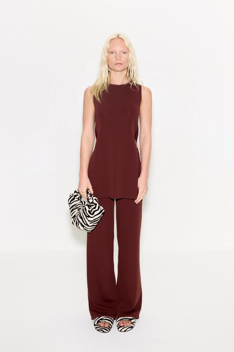 Knits By Canoga Top, Alternate, color, CHOCO BROWN