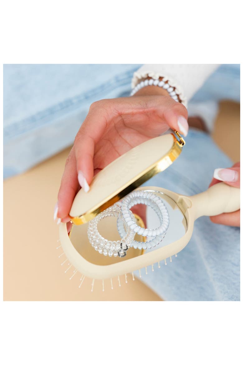 Detangler Hair Brush for Medium Hair, Alternate, color, Tan