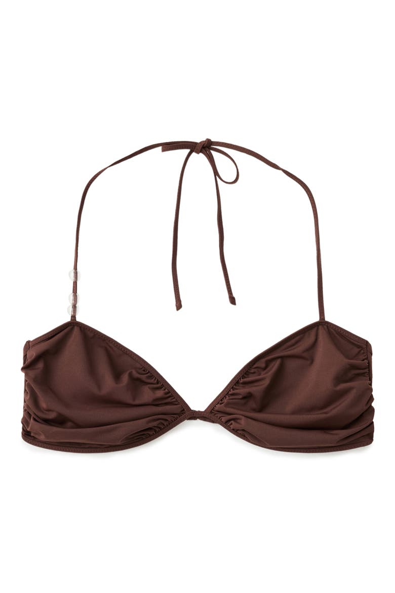 Bandeau Bikini Top, Main, color, RUSSET