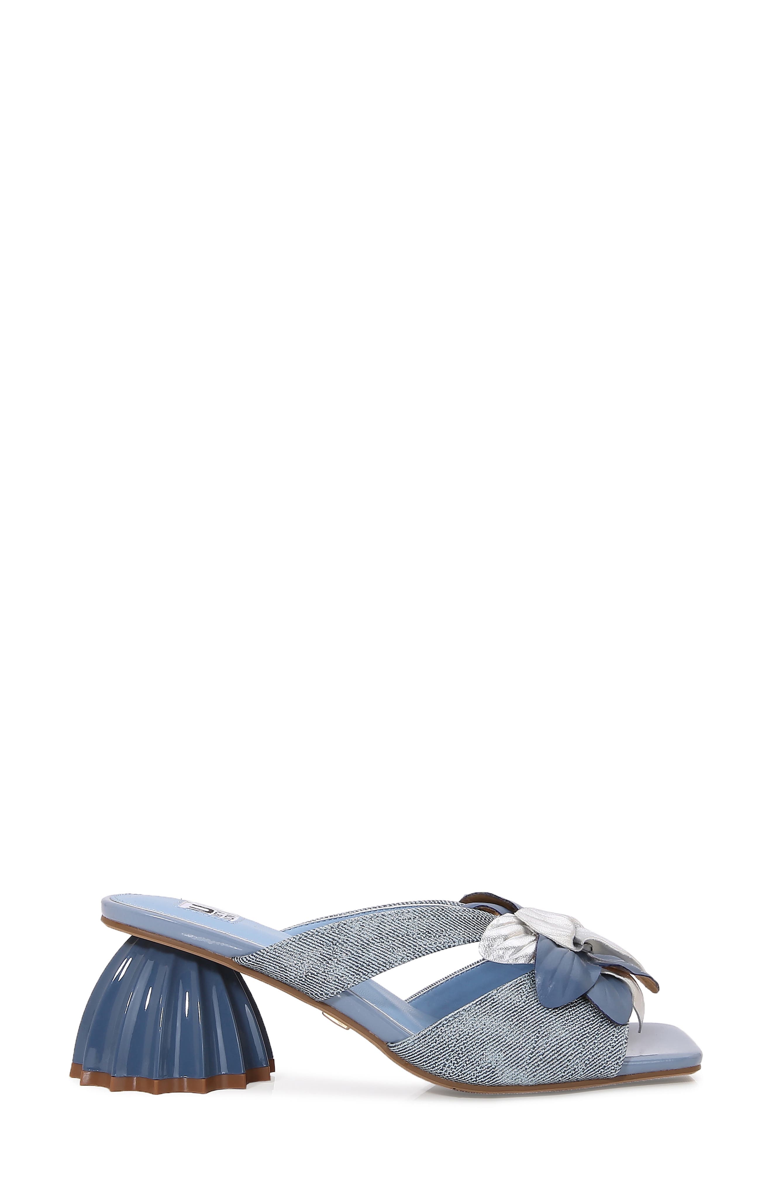 Sheela Slide Sandal, Alternate, color, BLUE