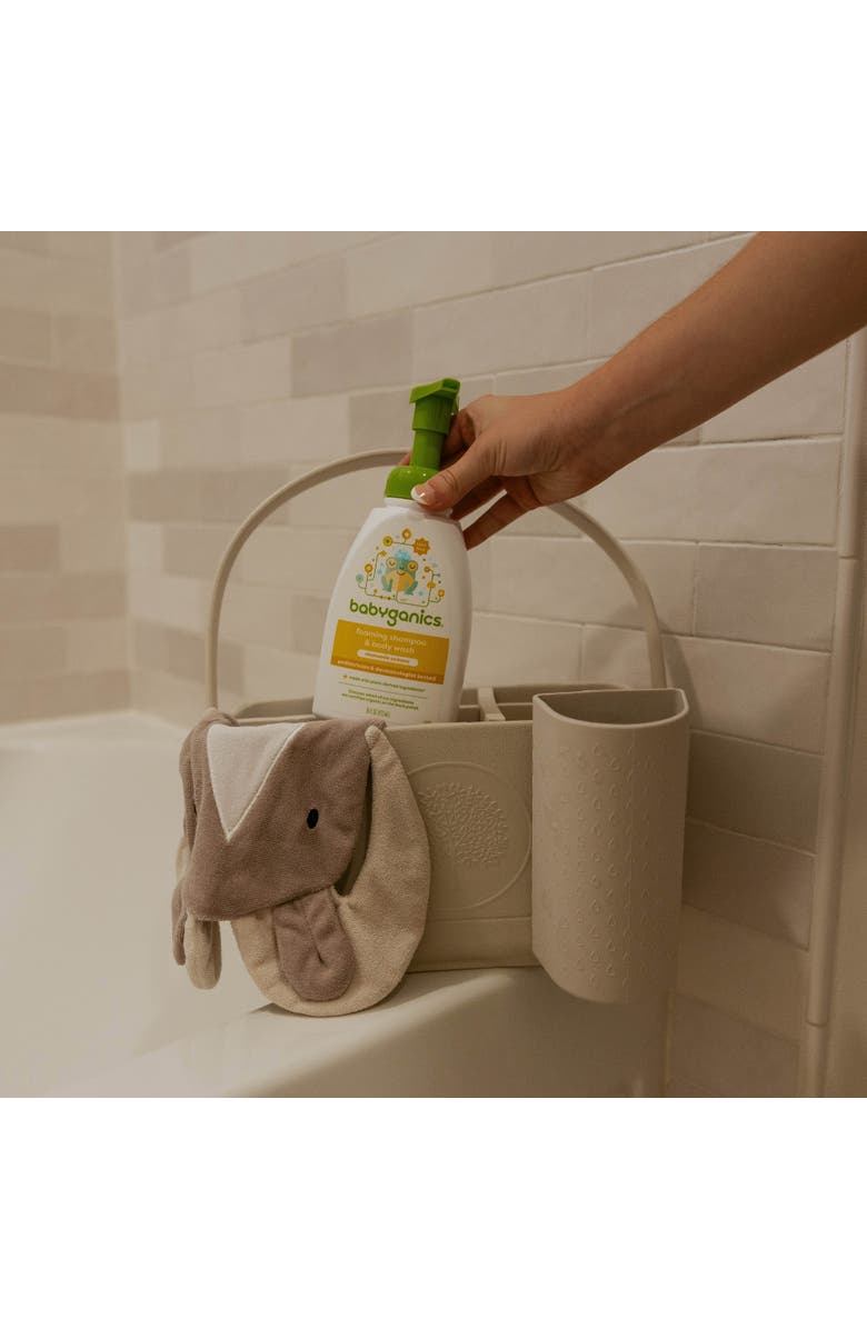 Parker Baby Co. Bath Caddy, Alternate, color, Smoke