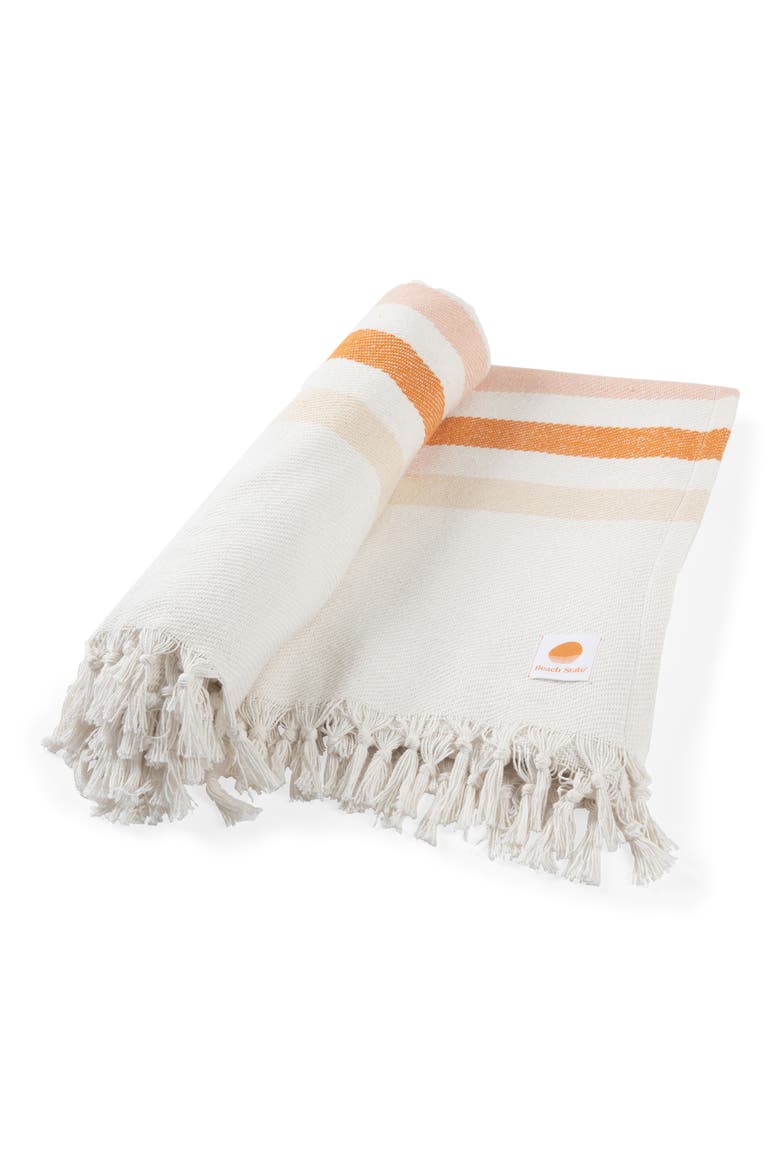 Oceanside Beach Blanket, Alternate, color, ORANGE