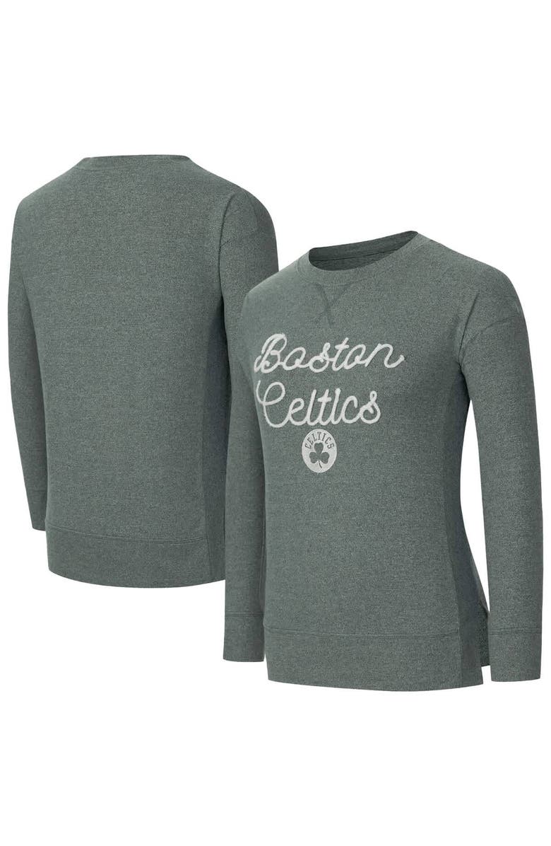 CONCEPTS SPORT Women's Concepts Sport  Hunter Green Boston Celtics Rigor Long Sleeve Jersey T-Shirt, Main, color, Hunter Green