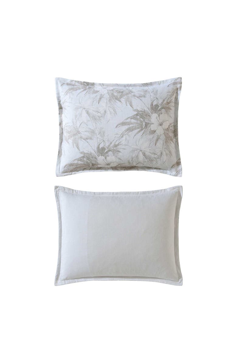 Tommy Bahama Beachway Blooms Duvet Cover & Sham Set, Alternate, color, Grey