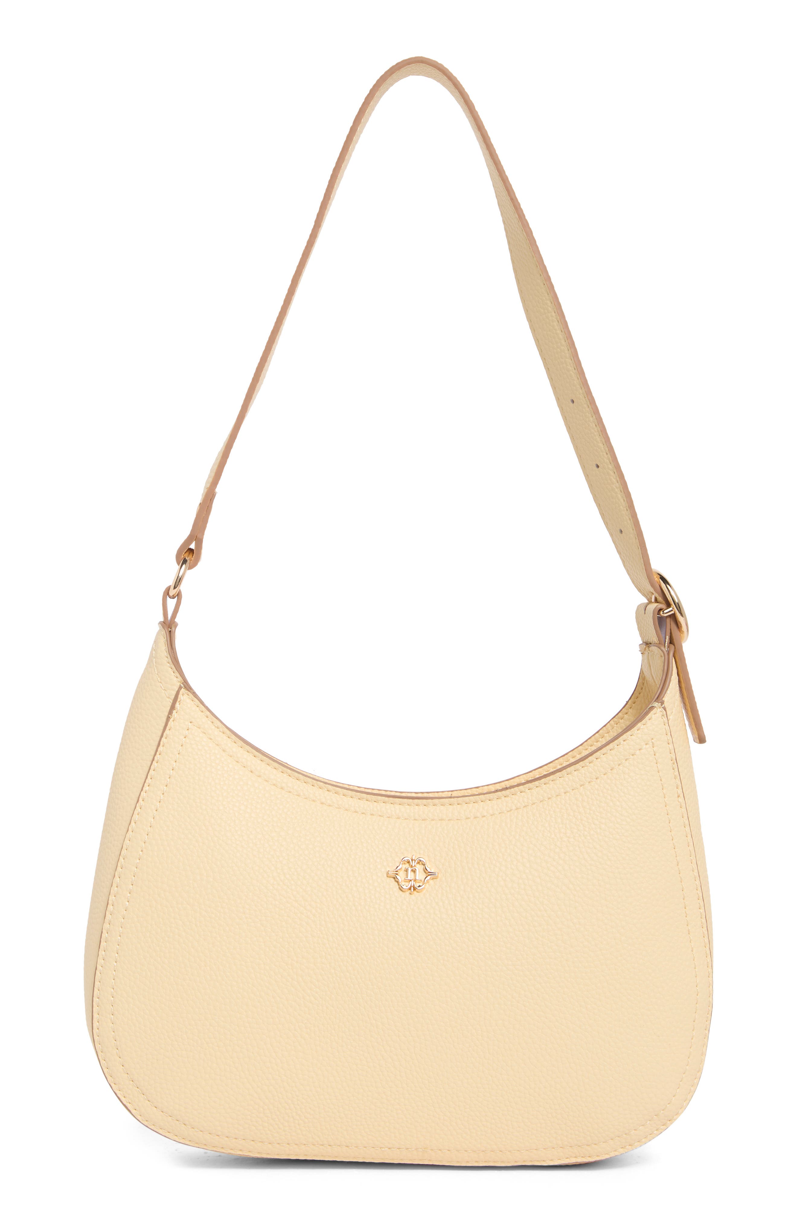 Nanette Lepore Crescent Faux Leather Shoulder Bag
