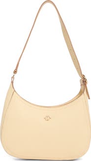 Nanette Lepore Crescent Faux Leather Shoulder Bag