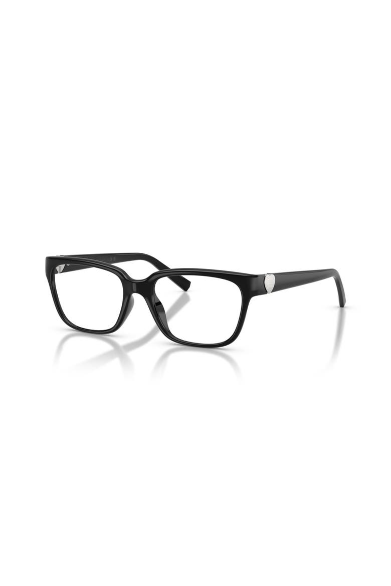52mm Rectangle optical glasses, Main, color, Black
