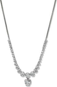 Nadri Astrid Heart Frontal Necklace