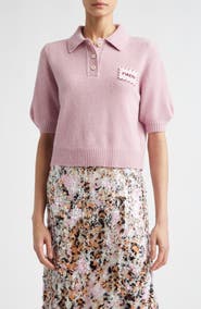 Marni Mending Logo Cashmere Sweater