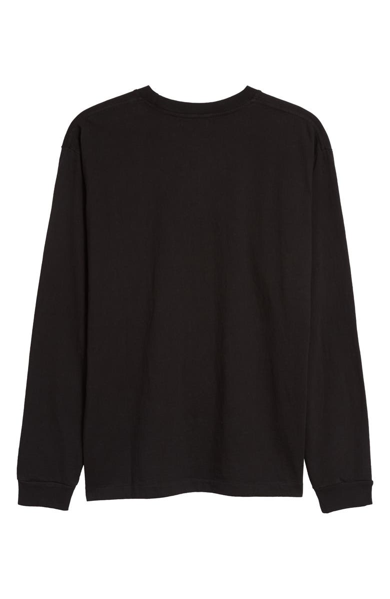 John Elliott University Long Sleeve Cotton T-Shirt, Alternate, color, 