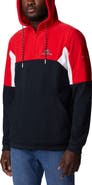 Columbia Men's Columbia Black Georgia Bulldogs Lodge Quarter-Zip Hoodie