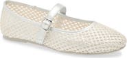 Tahari Open Weave Mary Jane Flat
