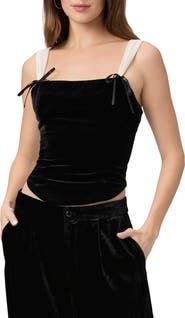 PAIGE Tuli Velvet Tank