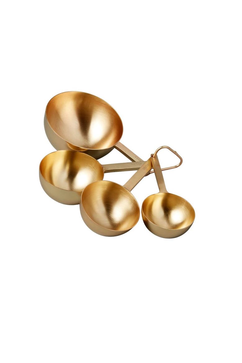 Luxe Measuring Cups, Main, color, Gold