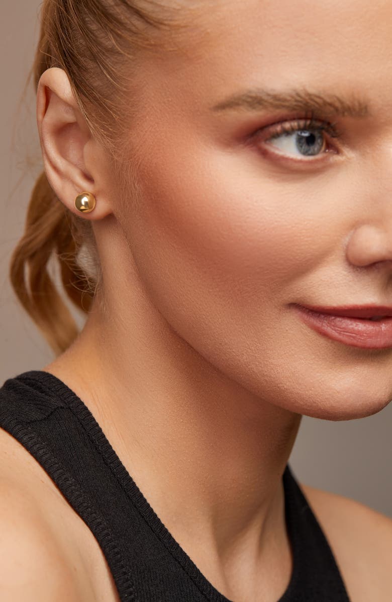 Bony Levy 14K Gold Ball Stud Earrings, Alternate, color, 