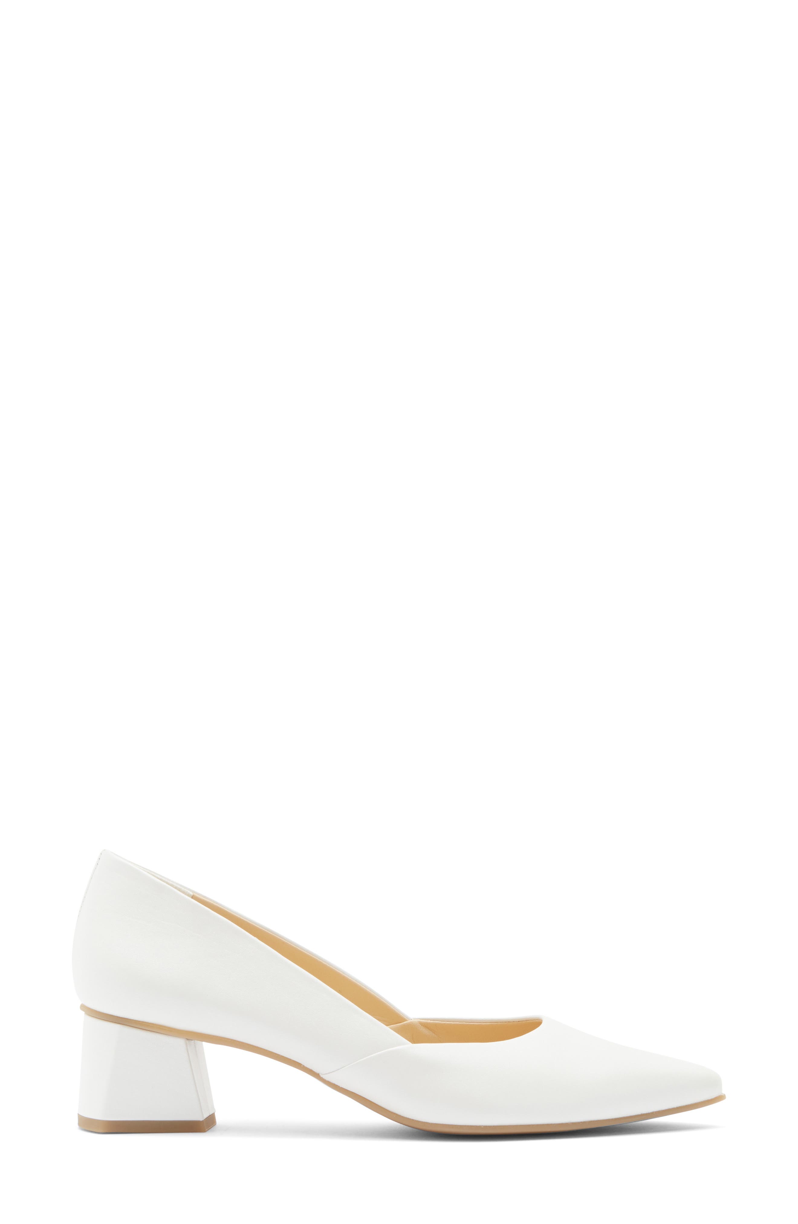 Witt Pointed Toe Pump, Alternate, color, PEARL IVORY