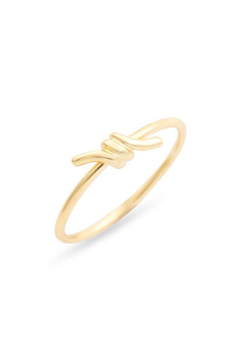 Barbed Wire Ring, Main, color, GOLD