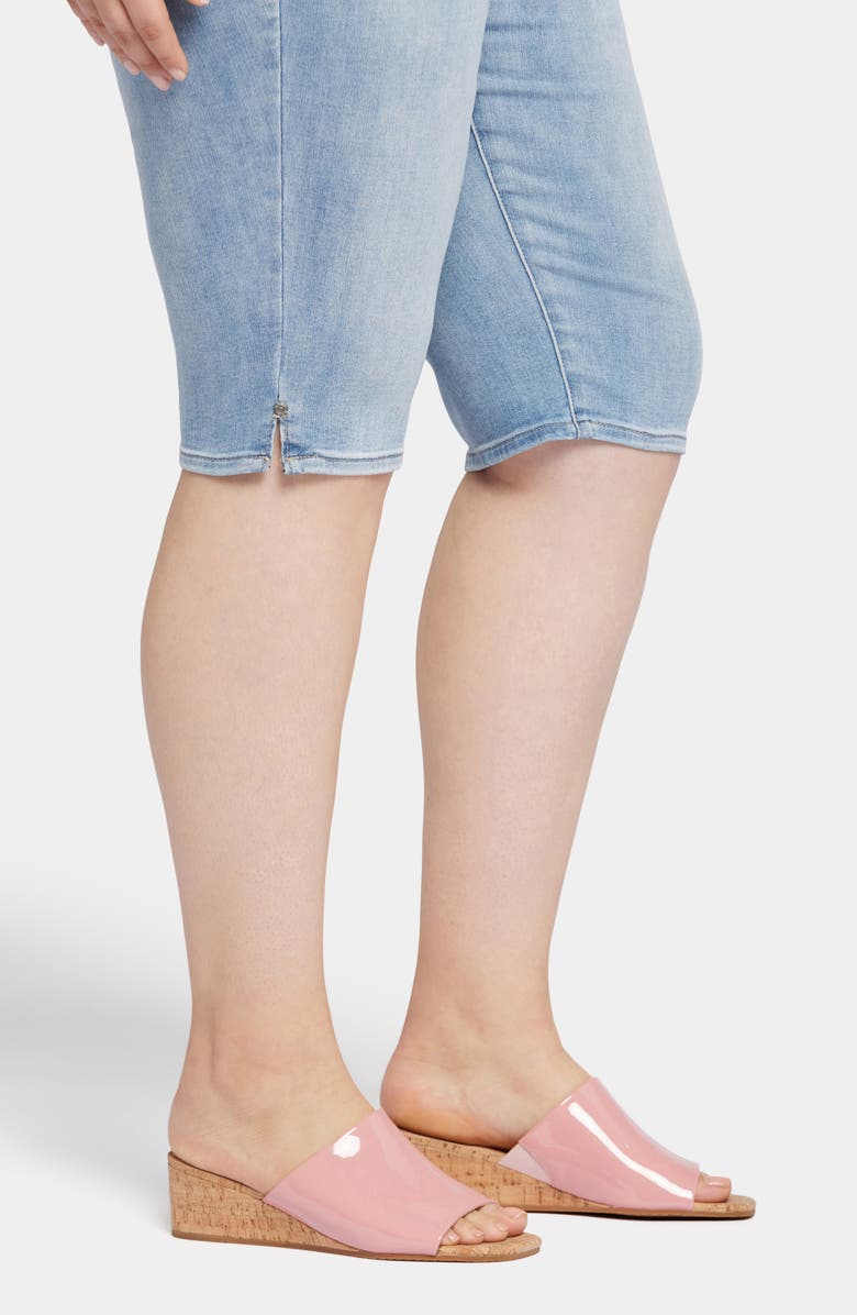 NYDJ Bike Rivet Side Slit Shorts, Alternate, color, 