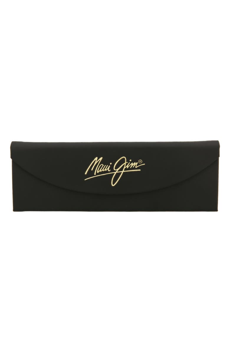 Maui Jim Core 54mm Polarized Square Sunglasses, Alternate, color, Black Black Blue