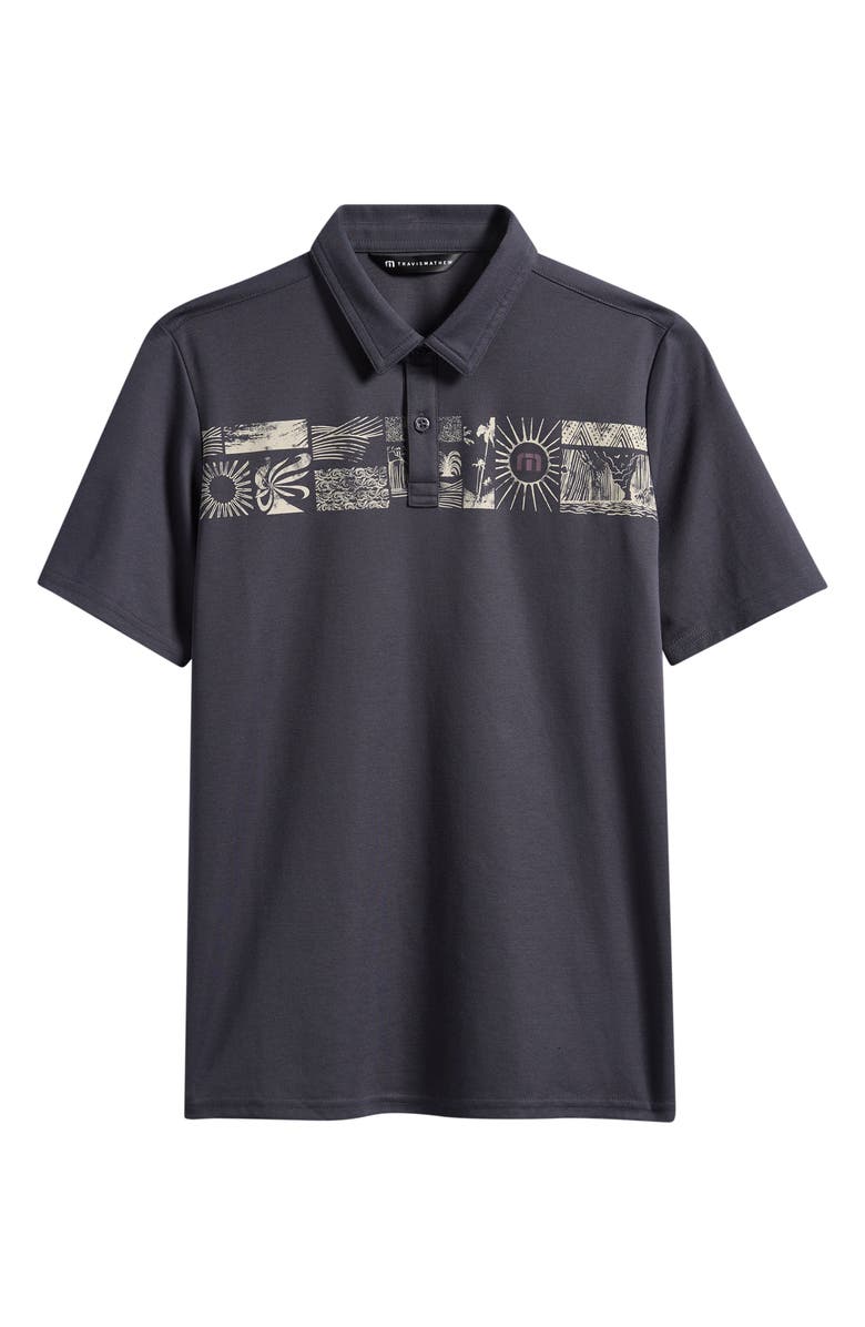 TravisMathew Kids' Y Marina Polo, Main, color, Ebony