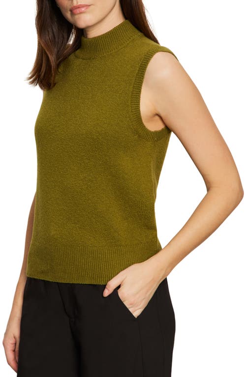 Sanctuary Fuzzy Leopard Print Sleeveless Sweater In Neutral