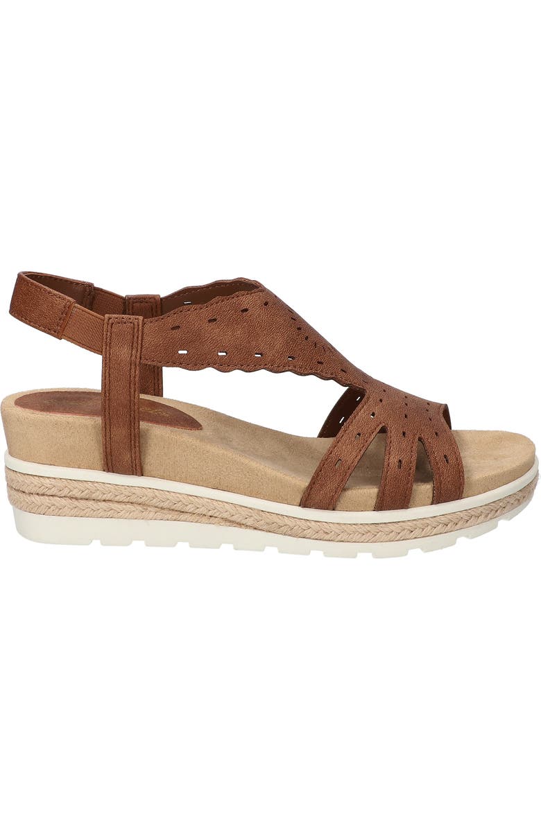 EASY STREET Fran Slingback Wedge Sandal, Alternate, color, Tan