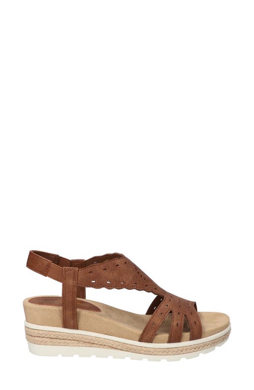 EASY STREET EASY STREET FRAN SLINGBACK WEDGE SANDAL 