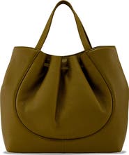 behno Katrina Pebble Leather Satchel