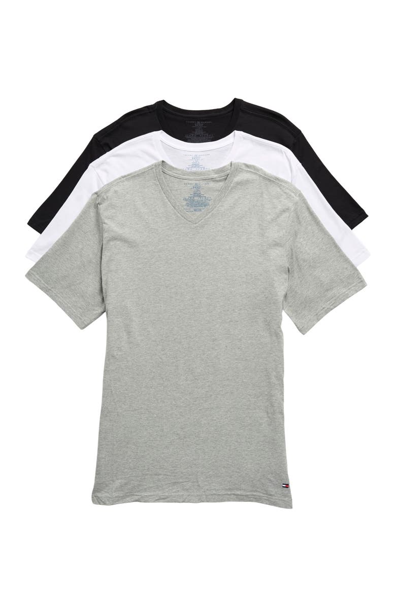 Tommy Hilfiger 3-Pack V-Neck Shirts, Main, color, 