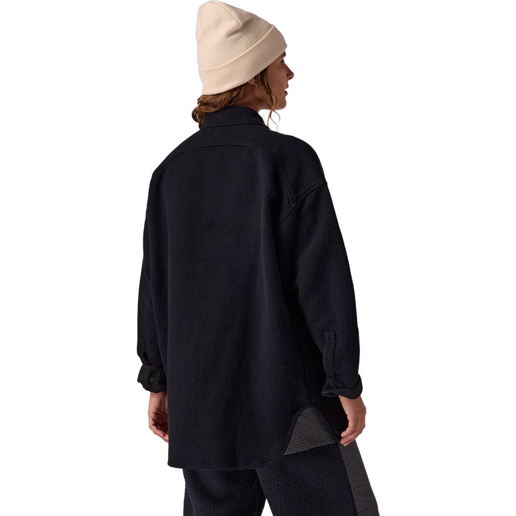 Backcountry Venture Stretch Flannel Jacket In Black