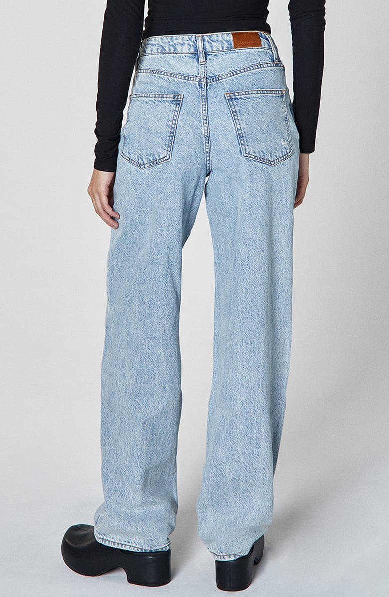 Unpublished Rumi High Waist Wide Leg Jeans, Alternate, color, 