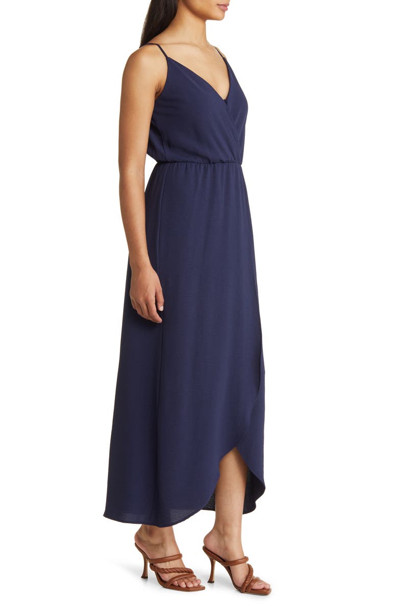 Fraiche by J Cami Elastic Waist Maxi Dress, Alternate, color, 