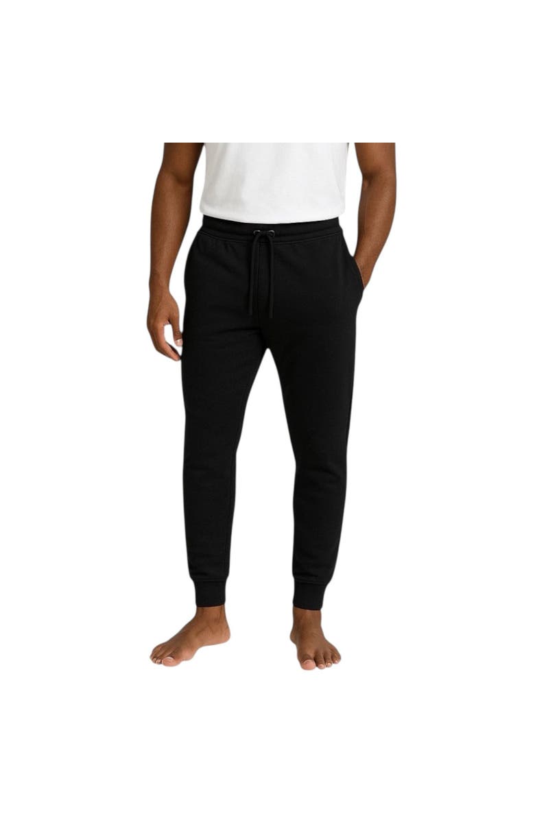 BenBen Mens Ultra Soft Fleece Single Pack Sweatpants Joggers, Main, color, Black