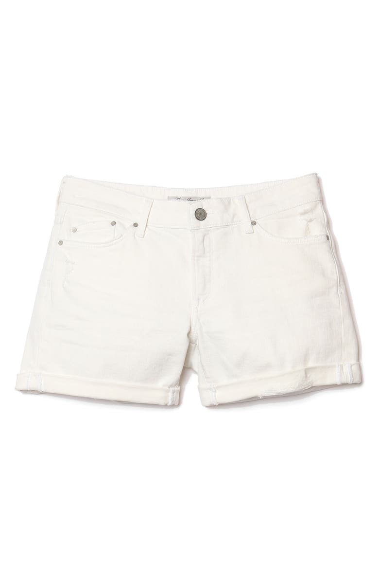 Mavi Jeans Pixie Ripped Denim Shorts, Alternate, color,