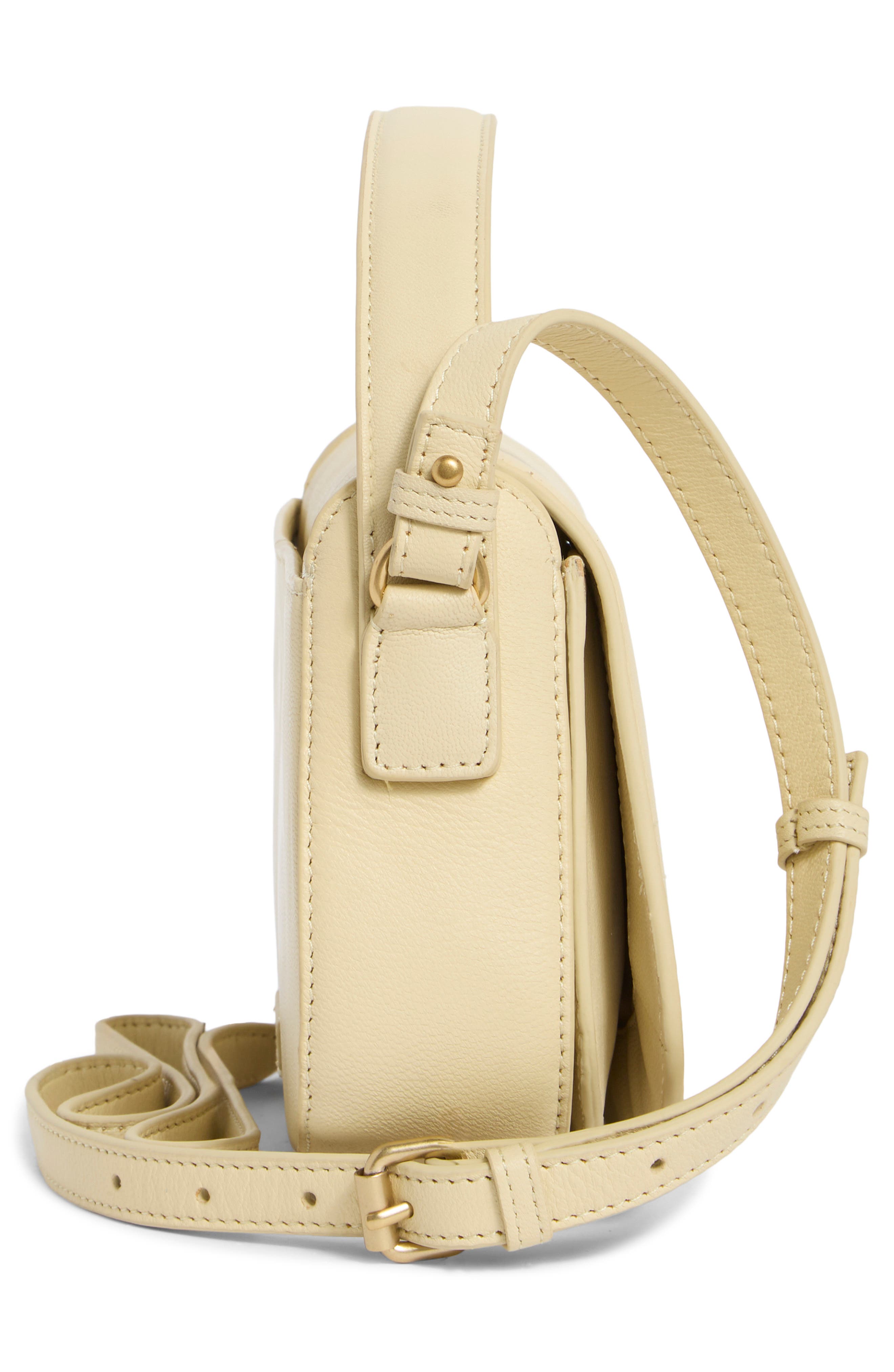 Vince Camuto Jayda Crossbody Bag, Alternate, color, Yellow