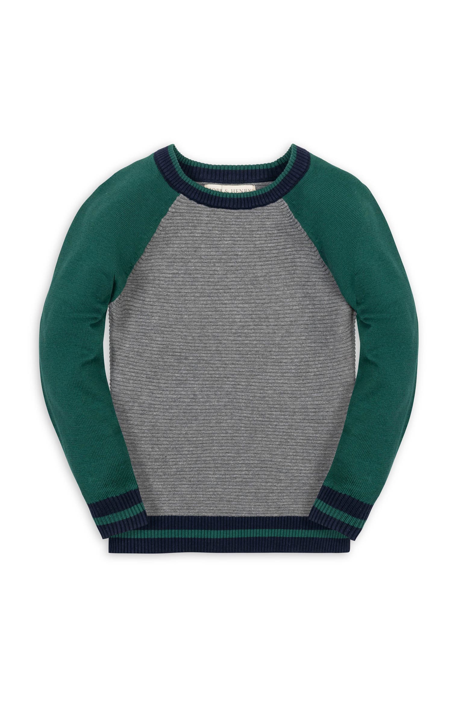 Henry D Rack Hope & Henry Kids' Organic Long Sleeve Raglan Sweater | Nordstrom