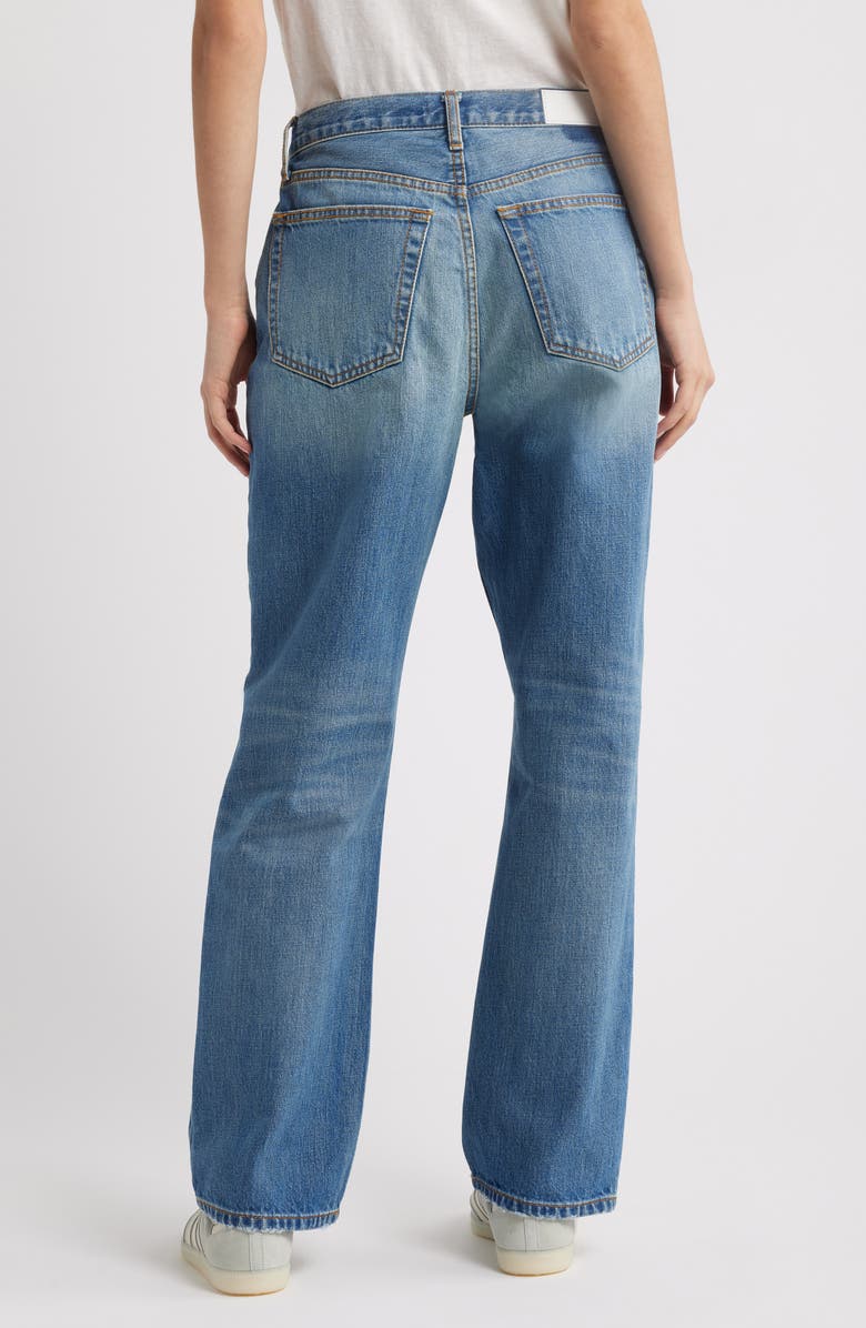 Re/Done Standard Wide Leg Jeans, Alternate, color, Blasted