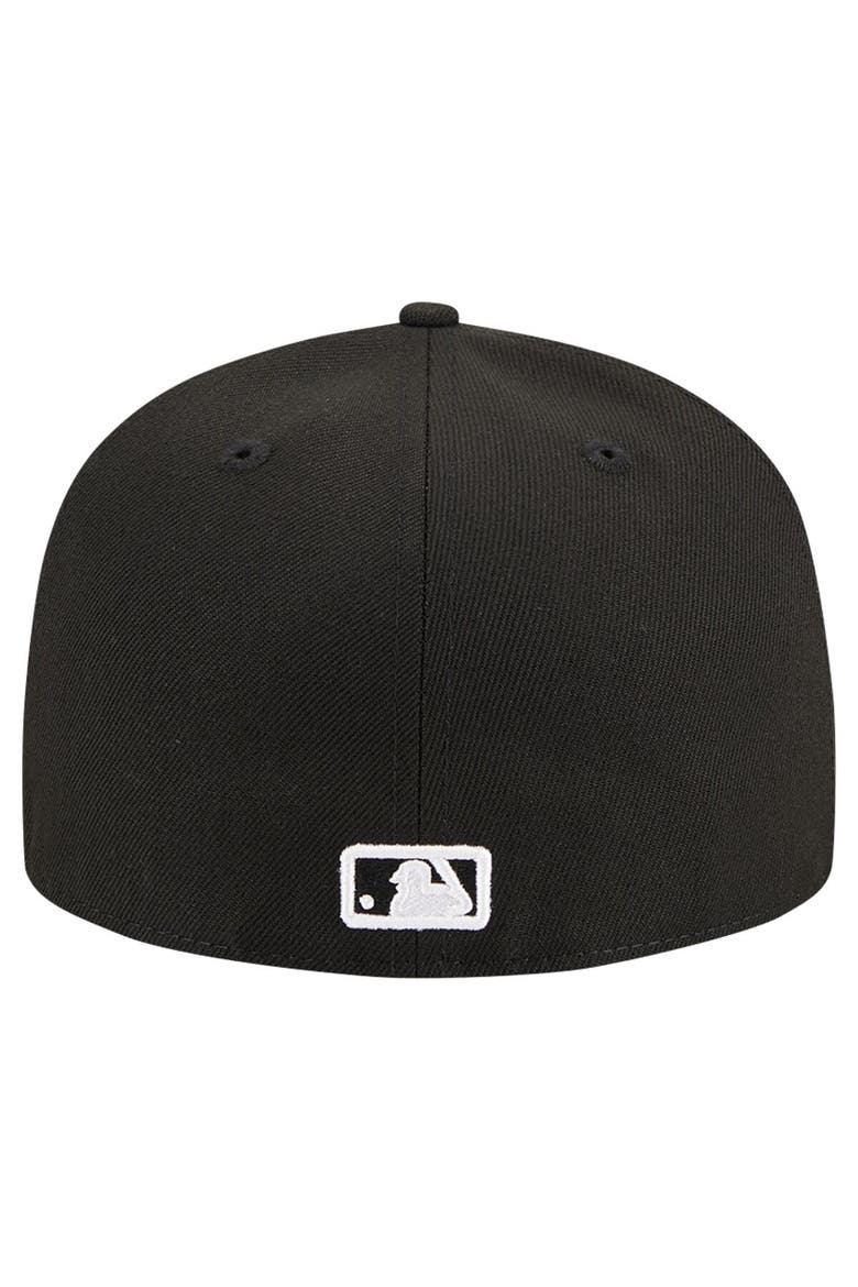 Men's New Era Black St. Louis Cardinals Logo 59FIFTY Fitted Hat, Alternate, color, Black