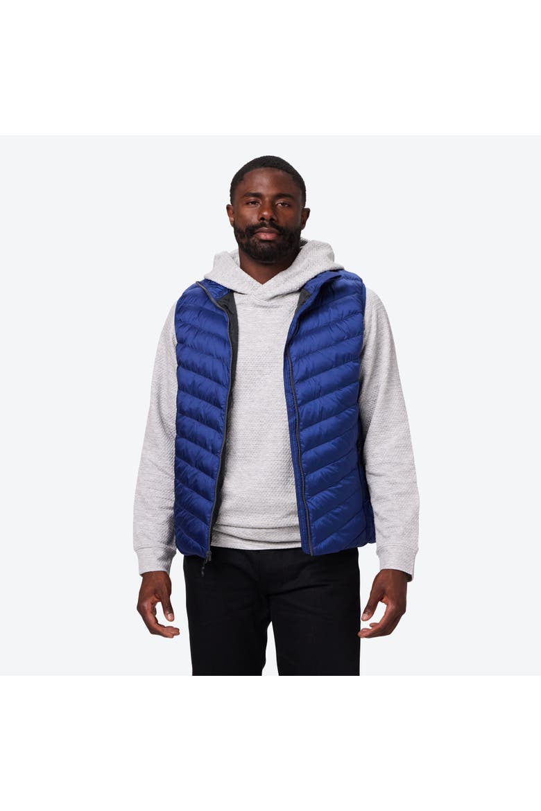 Backcountry Xtera Men's Heated Puffer Vest, Alternate, color, Navy