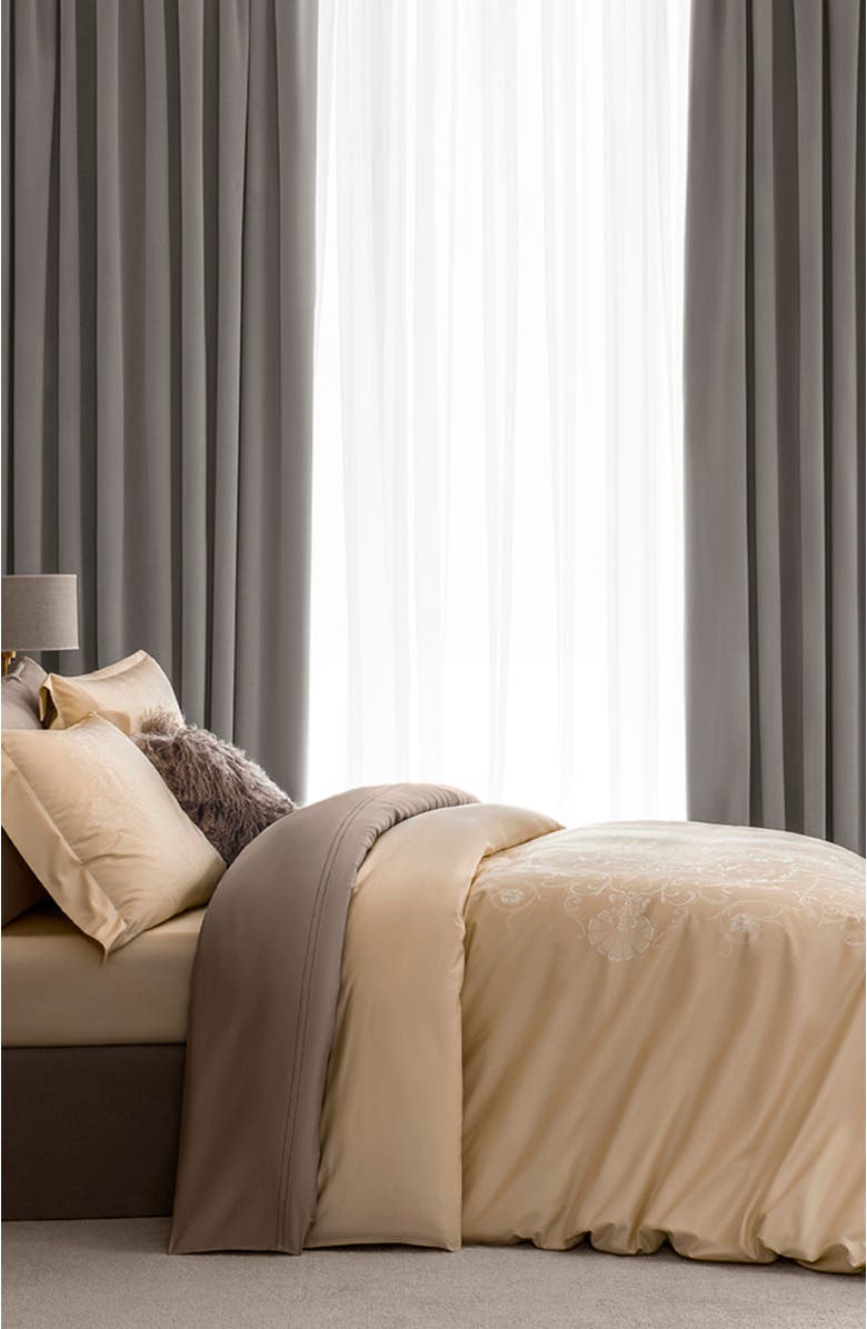 Togas Lucisano Duvet Cover, Alternate, color, Beige