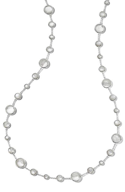 Lollipop Long Station Necklace